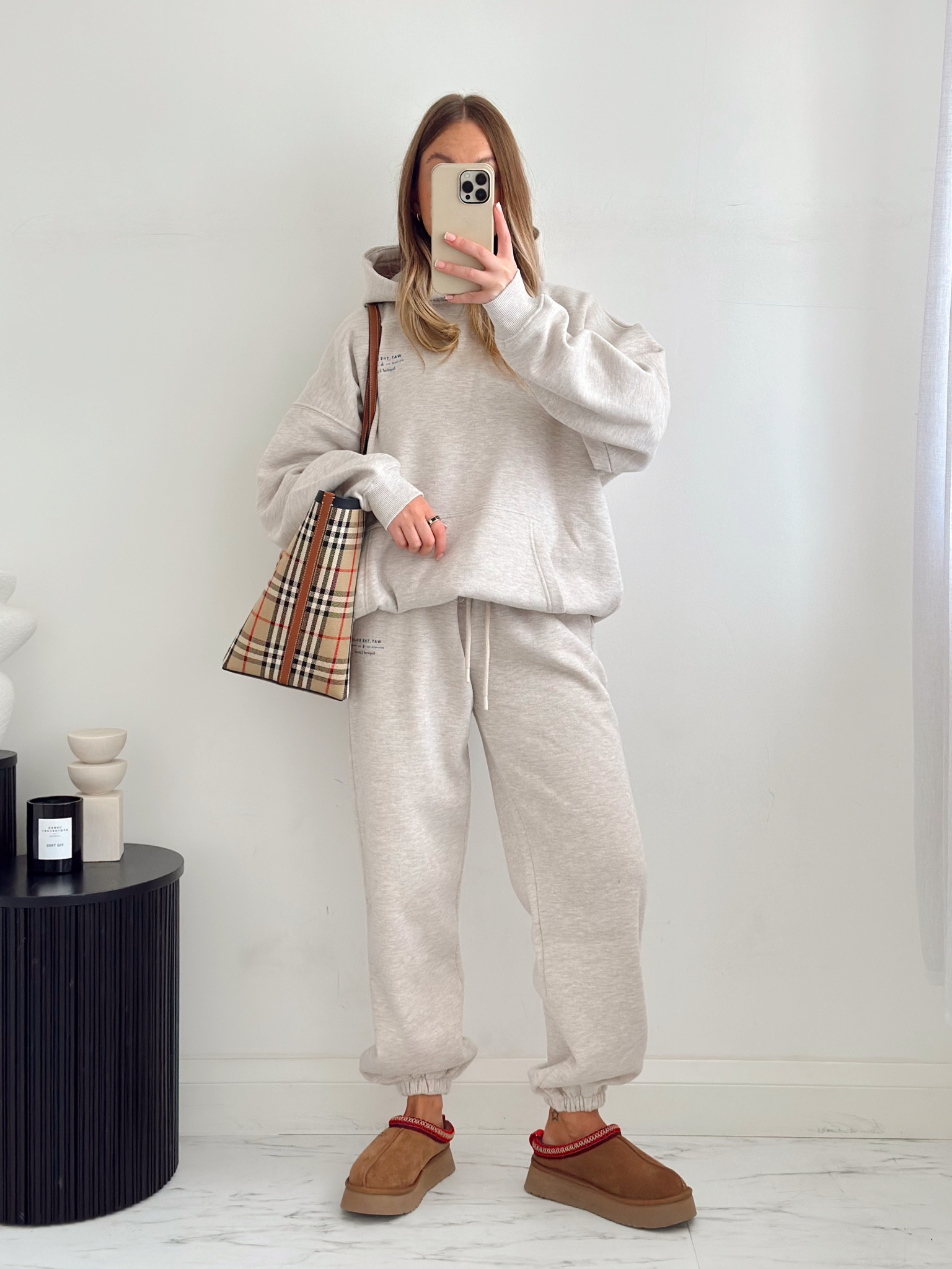 A comfy travel outfit ✈️
Im wearing a size small in both the hoody and joggers but note they are a generous fit! 
I sized up in the Ugg TAZZ platforms as they run a little small.



#LTKtravel #LTKstyletip #LTKeurope