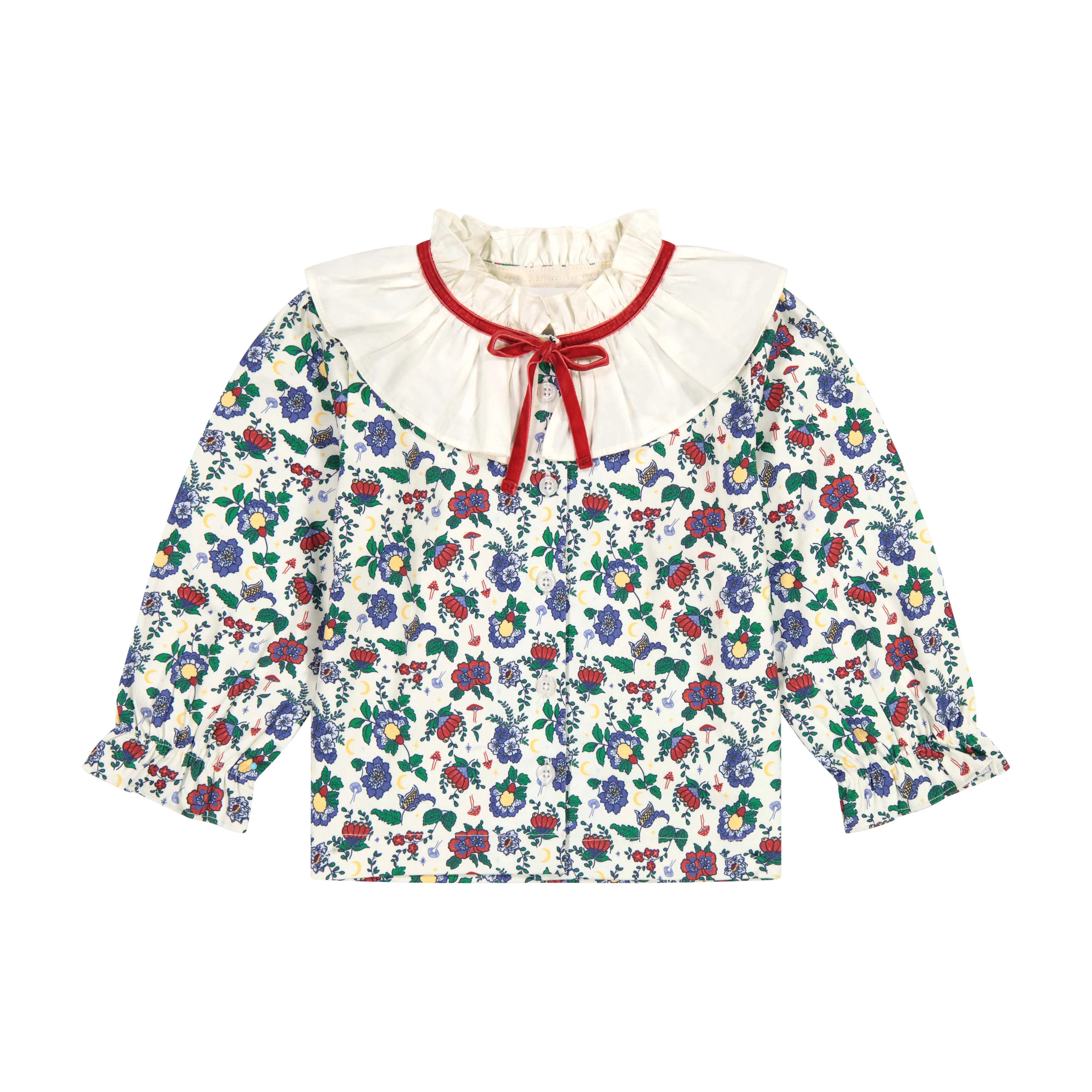 PP x Natalie Steen Floral Top | Petit Peony