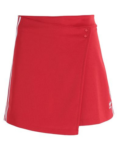 Adidas Originals Woman Mini skirt Red Size S Cotton, Recycled polyester | YOOX (US)