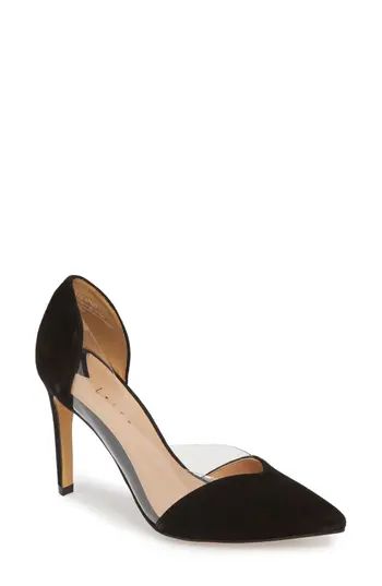 Women's Leith Parker Clear D'Orsay Pump | Nordstrom