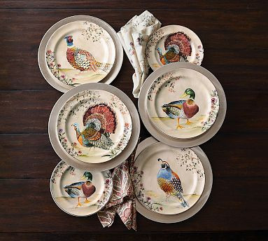 Botanical Harvest Stoneware Dinnerware Collection | Pottery Barn (US)