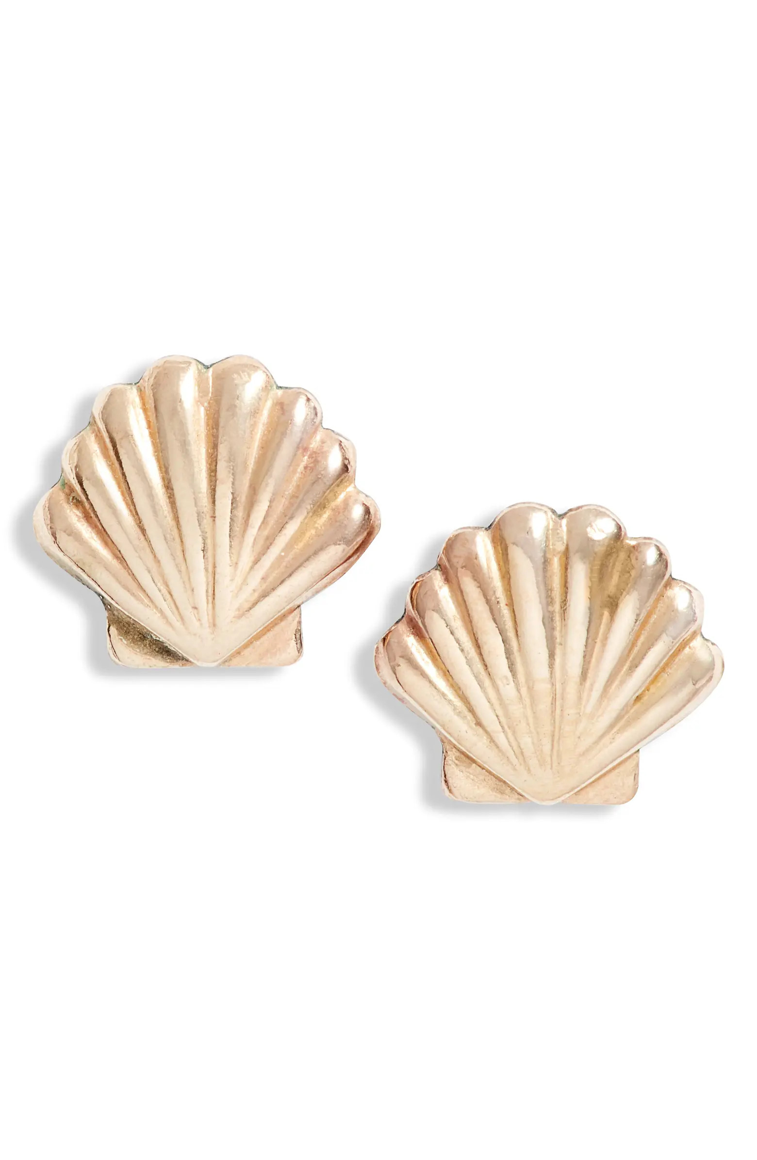 Set & Stones Sawyer Shell Stud Earrings | Nordstrom | Nordstrom