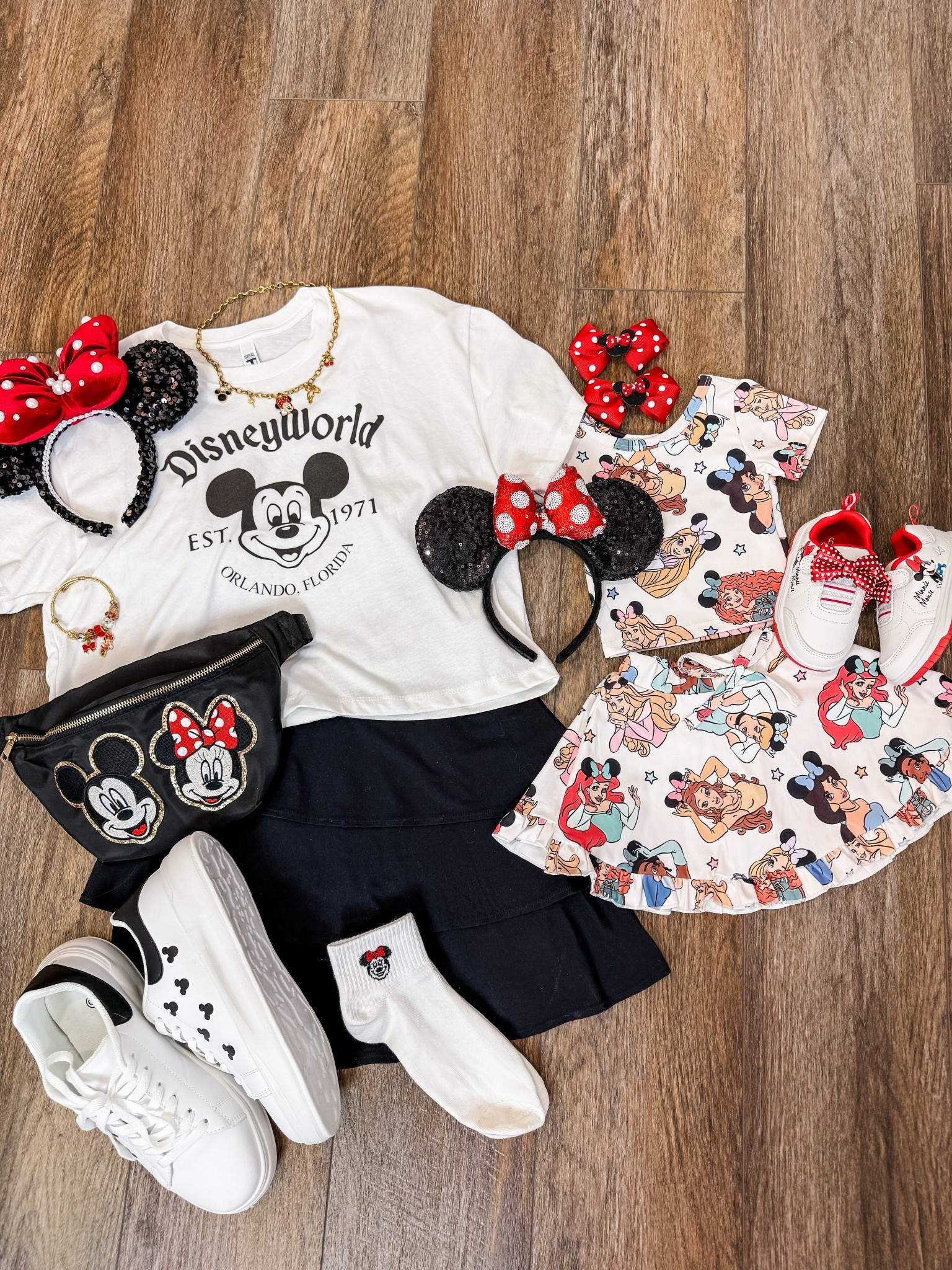 Disney Hollywood Studios Day ❤️🖤✨ 
Such a cute black/red theme! 

Ella’s activewear set is from a small business called Made by Molly, but I can’t link that through LTK. I linked similar options below! 

Disney outfits, Disney style, toddler Disney outfits 

#LTKFamily #LTKKids #LTKTravel