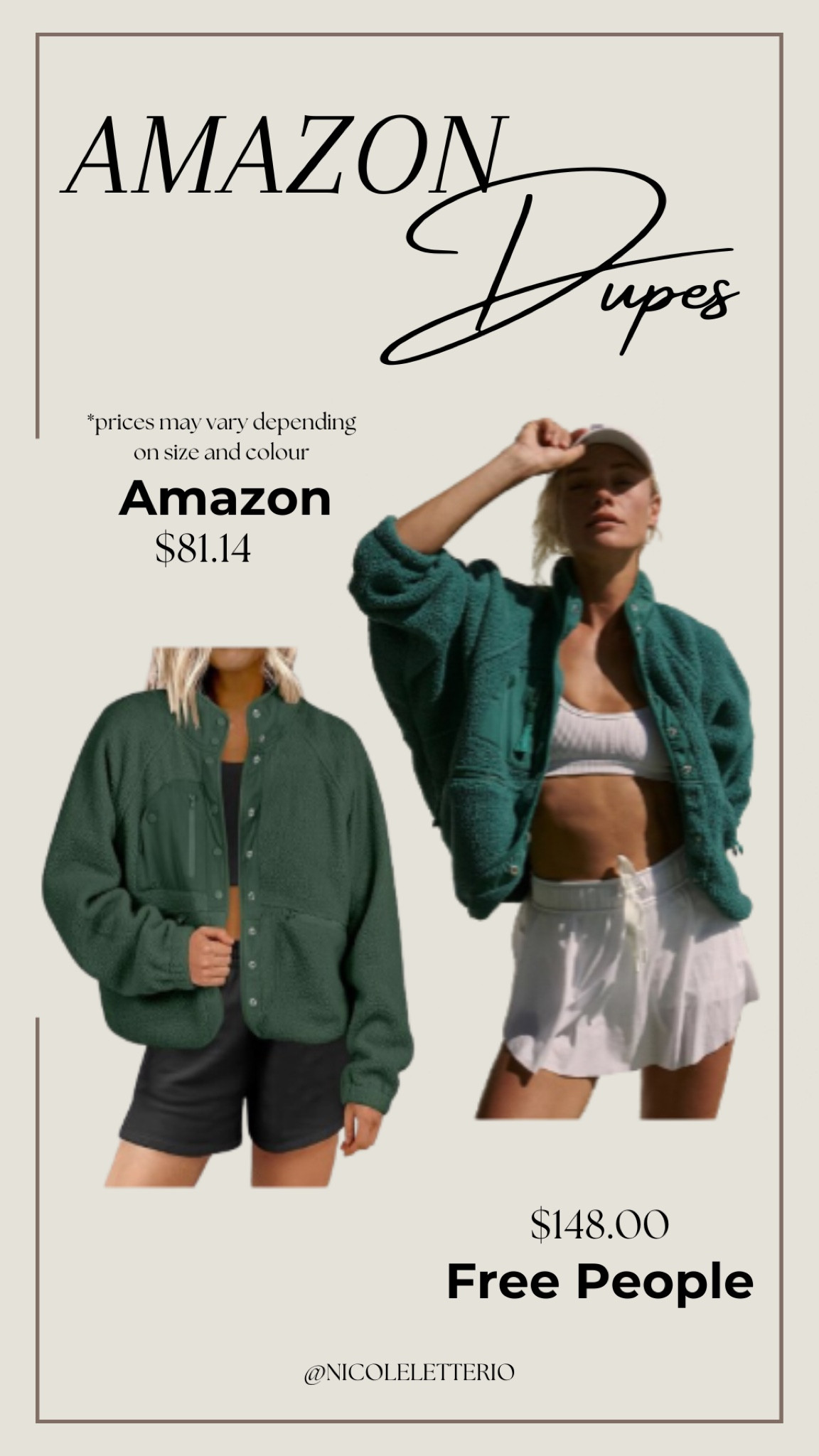 Amazon Dupe. Free People Hit The Slopes Jacketts

#LTKSeasonal #LTKstyletip
