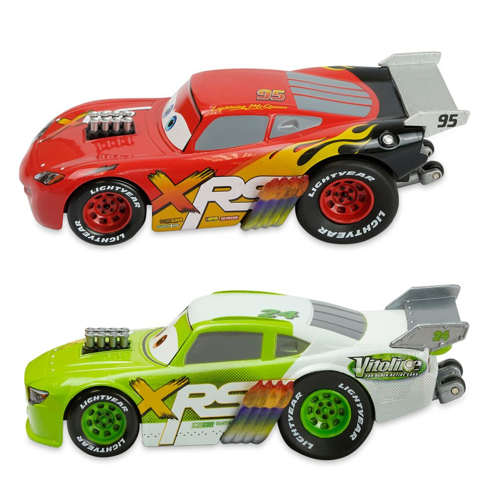 Lightning McQueen & Brick Yardley Pull 'N' Race Die Cast Set – Cars | Disney Store