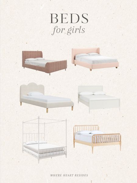 Found these adorable beds while searching for the perfect one for my daughter’s bedroom. All linked below!

#LTKhome