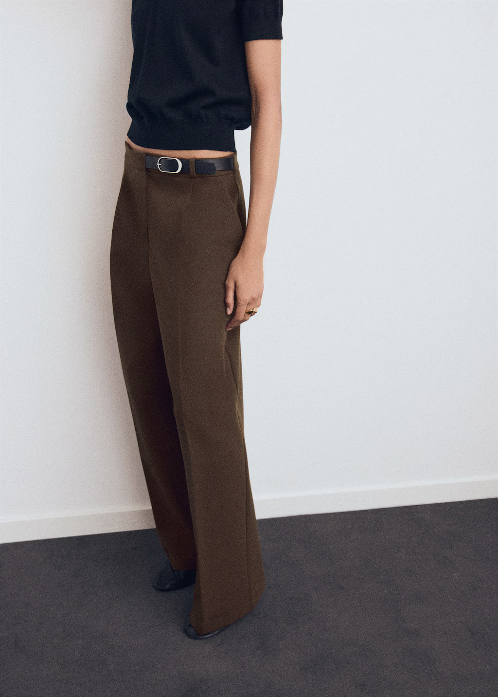 Combined trousers with belt | Mango (US/MX/AU)