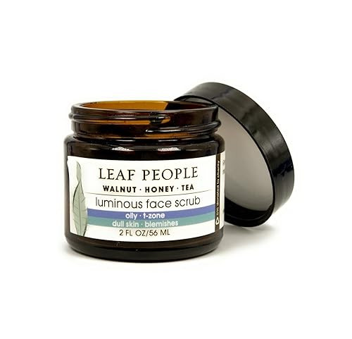 Leaf People Walnut Honey Tea Luminous Face Scrub 2 oz | Amazon (US)