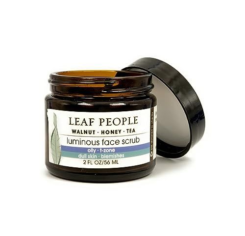 Leaf People Walnut Honey Tea Luminous Face Scrub 2 oz | Amazon (US)