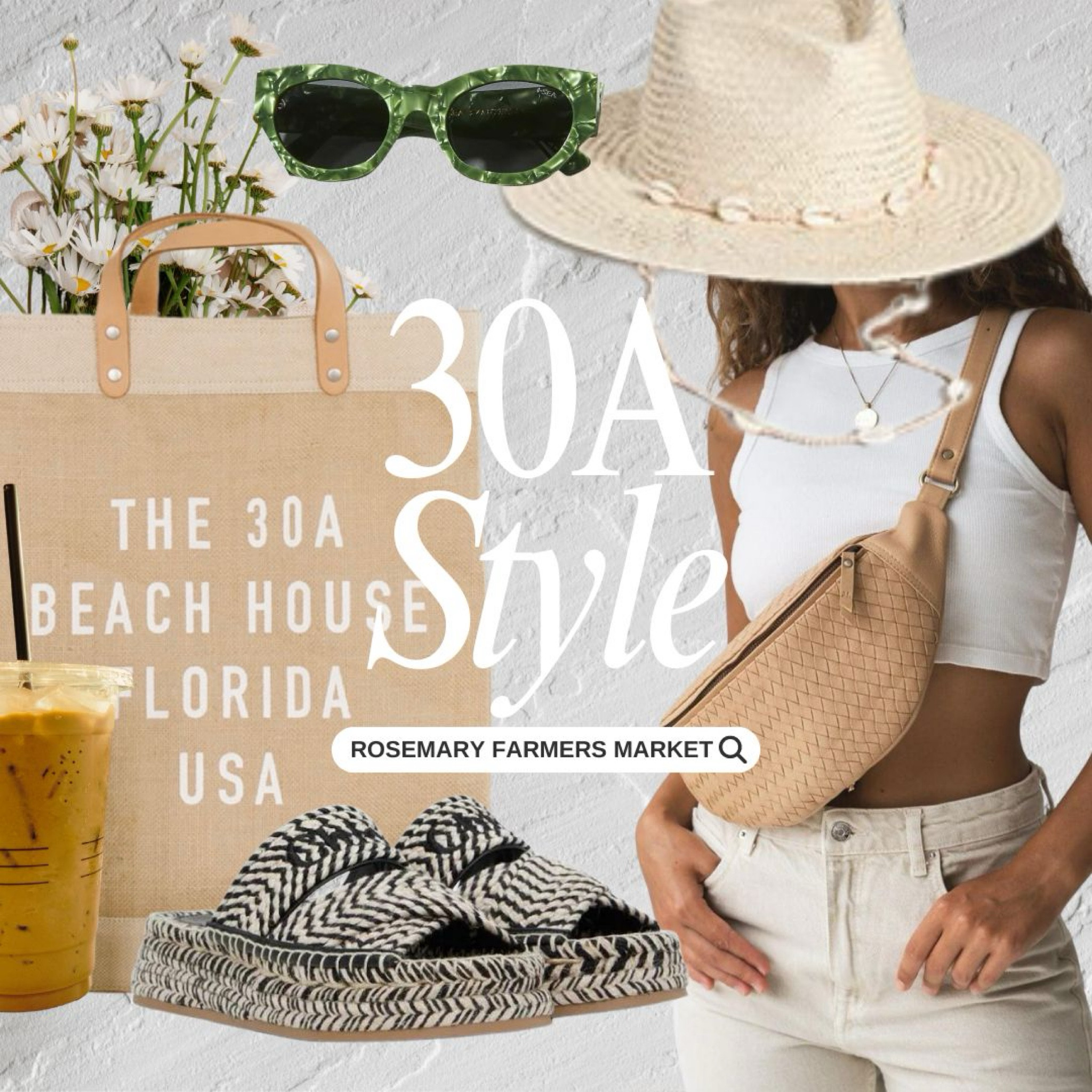 Rosemary Beach 30A farmers market style. Find out THE 30A BEACH HOUSE market tote on the30abeachhouse.com! 

#LTKFindsUnder50 #LTKTravel #LTKOver40