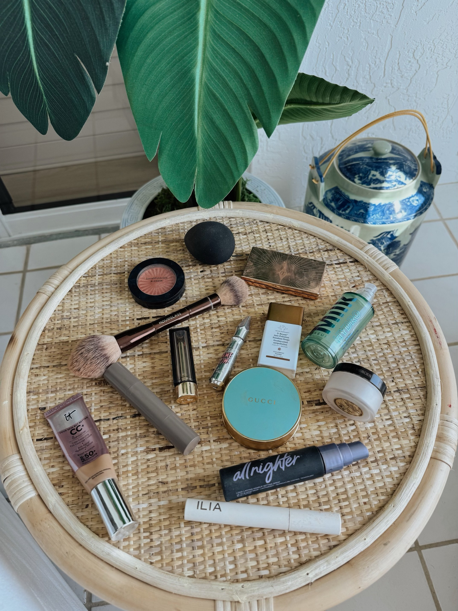 Spring beauty makeup - get up to 20% off during the Sephora spring sale with code YAYSAVE through 4/15. Sharing the shades I use below:

Cc cream - medium 
Merit lip - Sunday 
Merit stick - bisque 
Gucci bronzer - shade o3
Bareminerals- kiss of a rose
Charlotte Tillbury bronze & glow
Gimme brow - shade 03 
Ilia mascara 
Urban decay spray 
Laura Mercier powder 
Milk primer 
D-Bronzi

#LTKxSephora #LTKbeauty #LTKsalealert