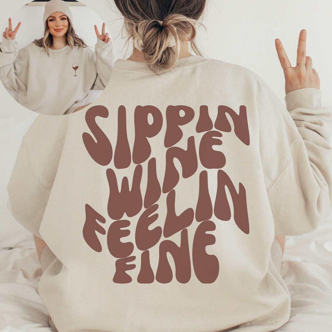 Wine Tasting Sweatshirt Wine Tour Crewneck Winery Shirts Wine - Etsy | Etsy (US)