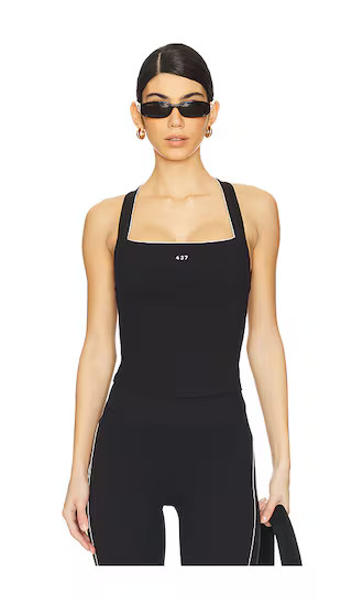 The Studio Tank Top in Black & Créme | Revolve Clothing (Global)