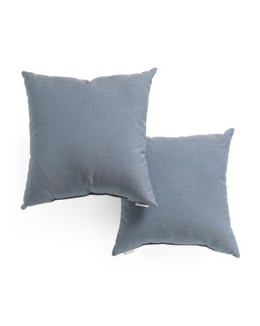 Made In Usa 18x18  Set Of 2 Outdoor Pillows | TJ Maxx