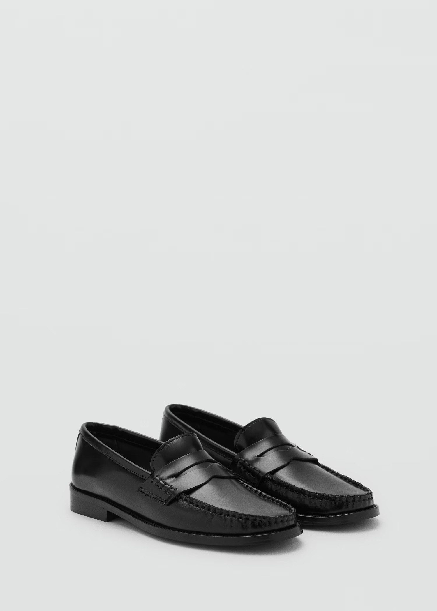 Leather loafers - Women | MANGO United Kingdom | MANGO (UK)