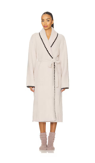 CozyChic Blanket Stitch Robe in Stone | Revolve Clothing (Global)