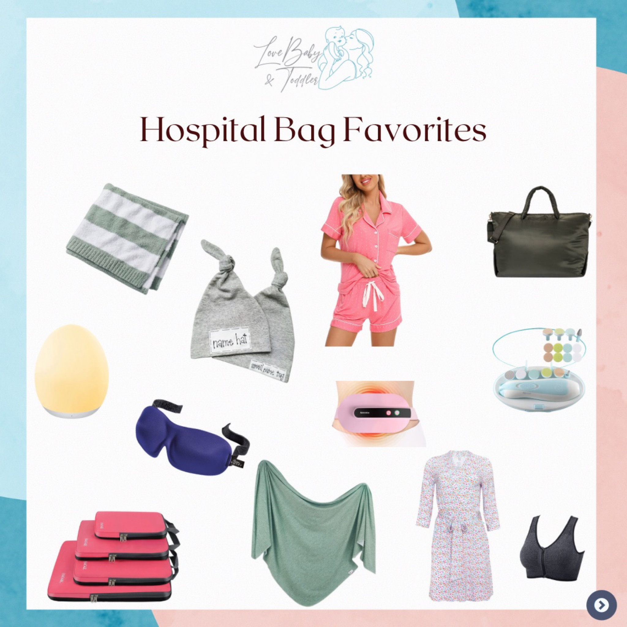 All of my favorites that I am packing for baby #4! 

#LTKbaby #LTKbump #LTKfamily