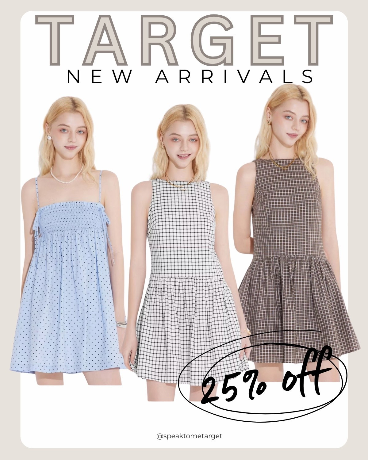 NEW at Target and save 25% off

#LTKSaleAlert #LTKPetite #LTKOver40