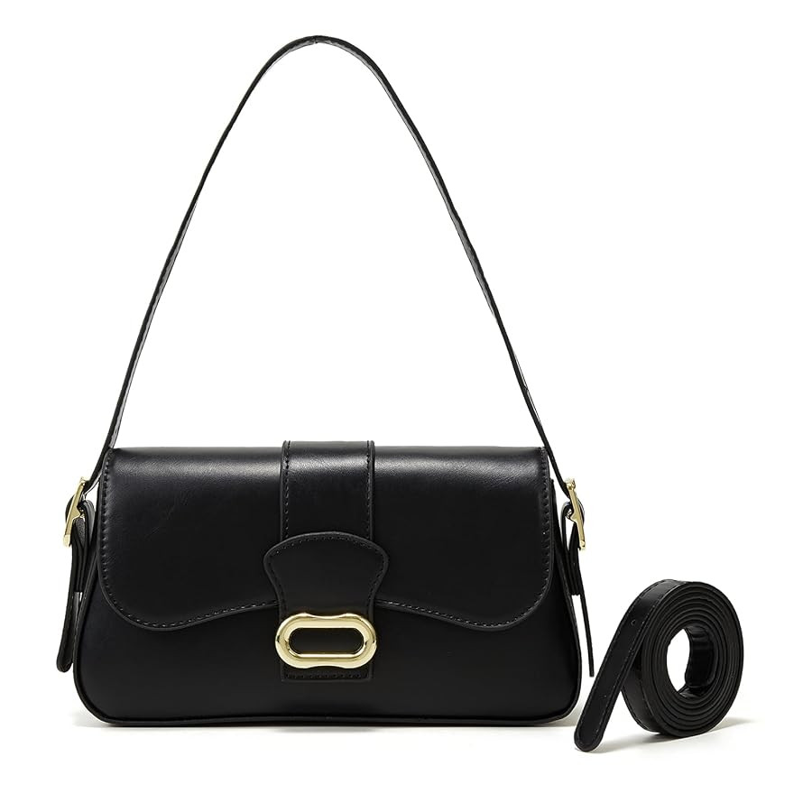 Shoulder Bag Classic Clutch Purse Soft PU Leather Handbag for Women Trendy Purses Shoulder Purse ... | Amazon (US)