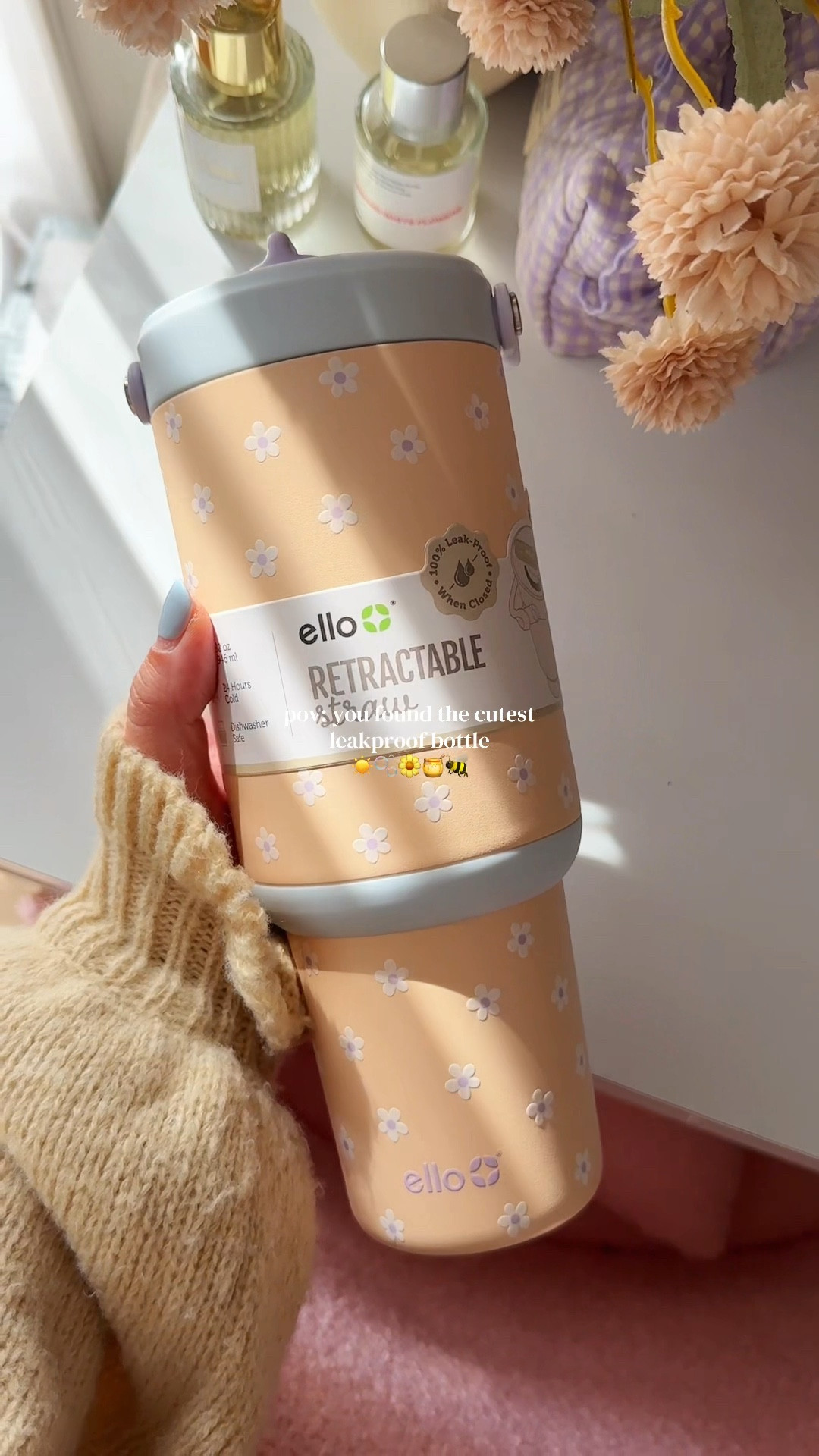 The CUTEST water bottle!! 

ello oasis go tumbler, stainless steel tumbler with handle, tumbler with straw and lid, aesthetic water bottle for moms, insulated tumbler keeps drinks cold all day, iced coffee tumbler aesthetic, large water cup with handle, spill resistant tumbler for on the go, cute floral tumbler aesthetic, everyday mom water bottle, hydration cup for busy moms, car cup holder friendly tumbler, reusable insulated drinkware, tik tok made me buy it tumbler, water intake motivation bottle, aesthetic kitchen essentials, practical but cute home finds, easy to carry tumbler with handle, cold drinks stay cold long time, travel tumbler with straw, trendy tumbler 2026, home essentials for moms, everyday hydration hack, stylish reusable water bottle, on the go mom must haves

#LTKHome #LTKselfcare #LTKActive