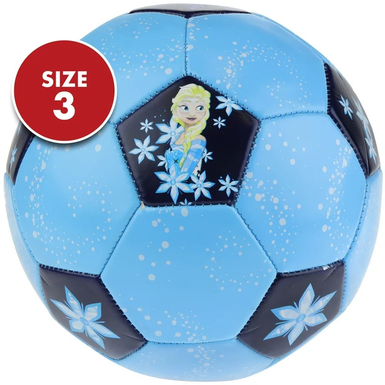 Disney Frozen Snow Swirl Soccer Ball, Size 3 | Walmart (US)