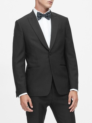 Slim Italian Wool Tuxedo Jacket | Banana Republic (US)