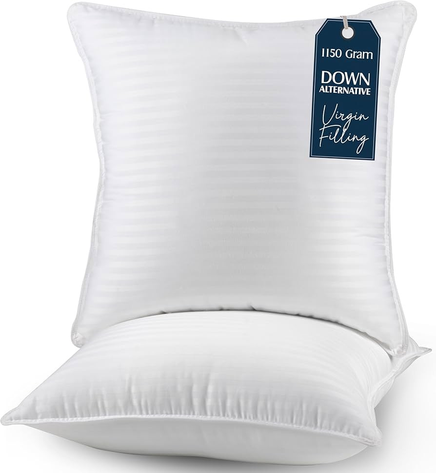 Utopia Bedding Bed Pillows for Sleeping European Size (White), Set of 2, Cooling Hotel Quality, f... | Amazon (US)