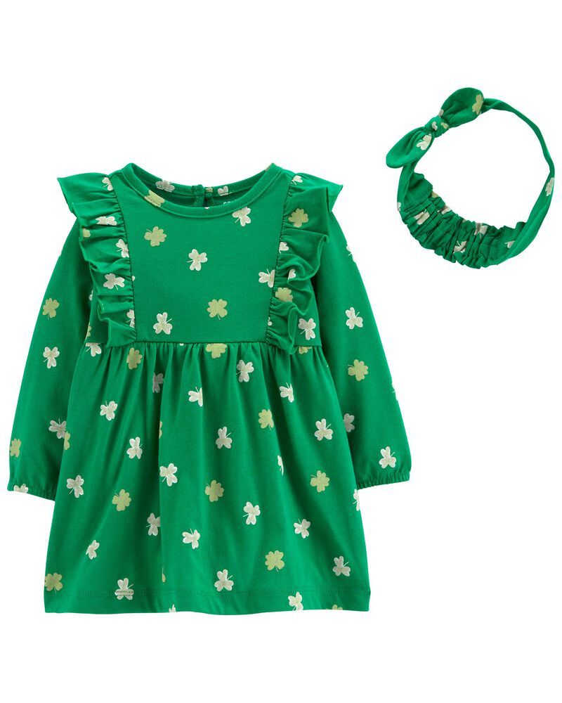 St. Patrick's Day Dress & Headwrap | Carter's