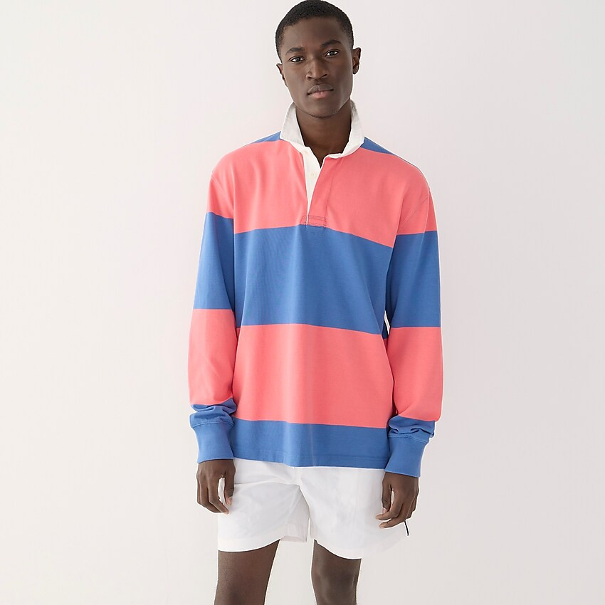 Rugby shirt in stripe | J. Crew US