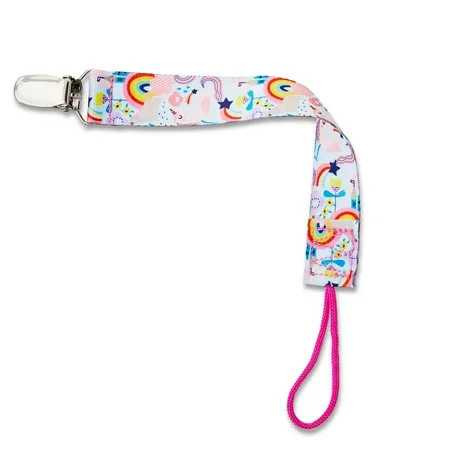 Parent's Choice Pacifier Clip, Rainbows and Unicorns | Walmart (US)