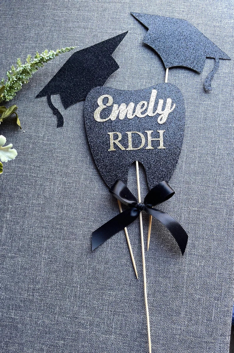 Personalized Dental Hygienist Graduation Centerpiece, RDH Graduation Centerpiece, Dental Graduati... | Etsy (US)