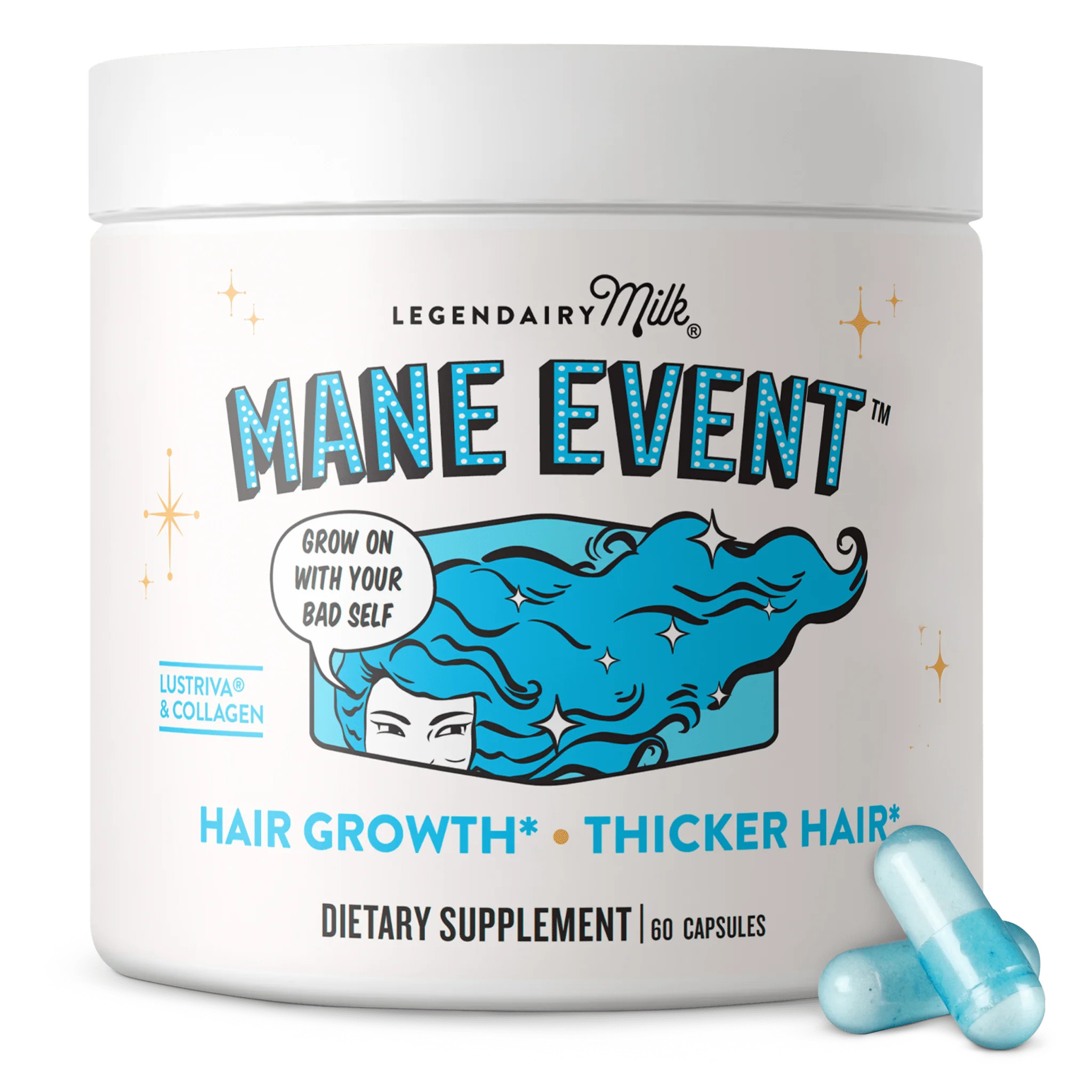 Mane Event™ Hair, Skin & Nails Vitamins for Hair Growth | Legendairy Milk