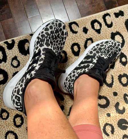 Adidas Swift Run sneakers in leopard print. So comfy!  True to size  

#LTKstyletip #LTKunder100 #LTKfit