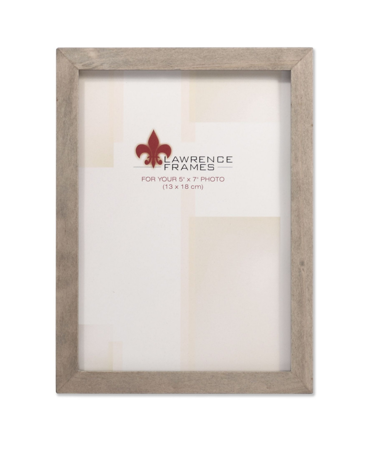 Lawrence Frames Gray Wood Picture Frame - Gallery Collection - 5" x 7" - Grey | Macy's