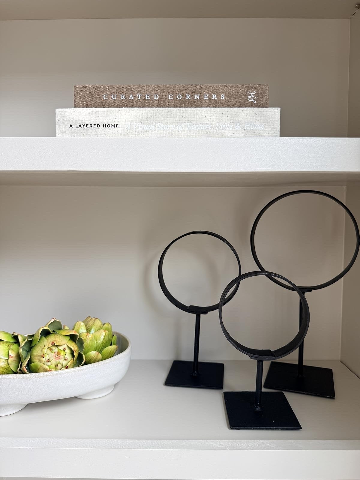 Elevate your home decor with these stylish decorative rings and faux books. Perfect for any space! #homedecor #decorativebooks

#LTKHome
