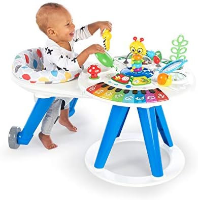Baby Einstein Around We Grow 4-in-1 Walk Around Discovery Activity Center Table, Ages 6 Months+ | Amazon (US)