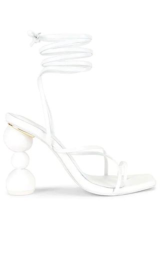 Gelato Heel in White | Revolve Clothing (Global)