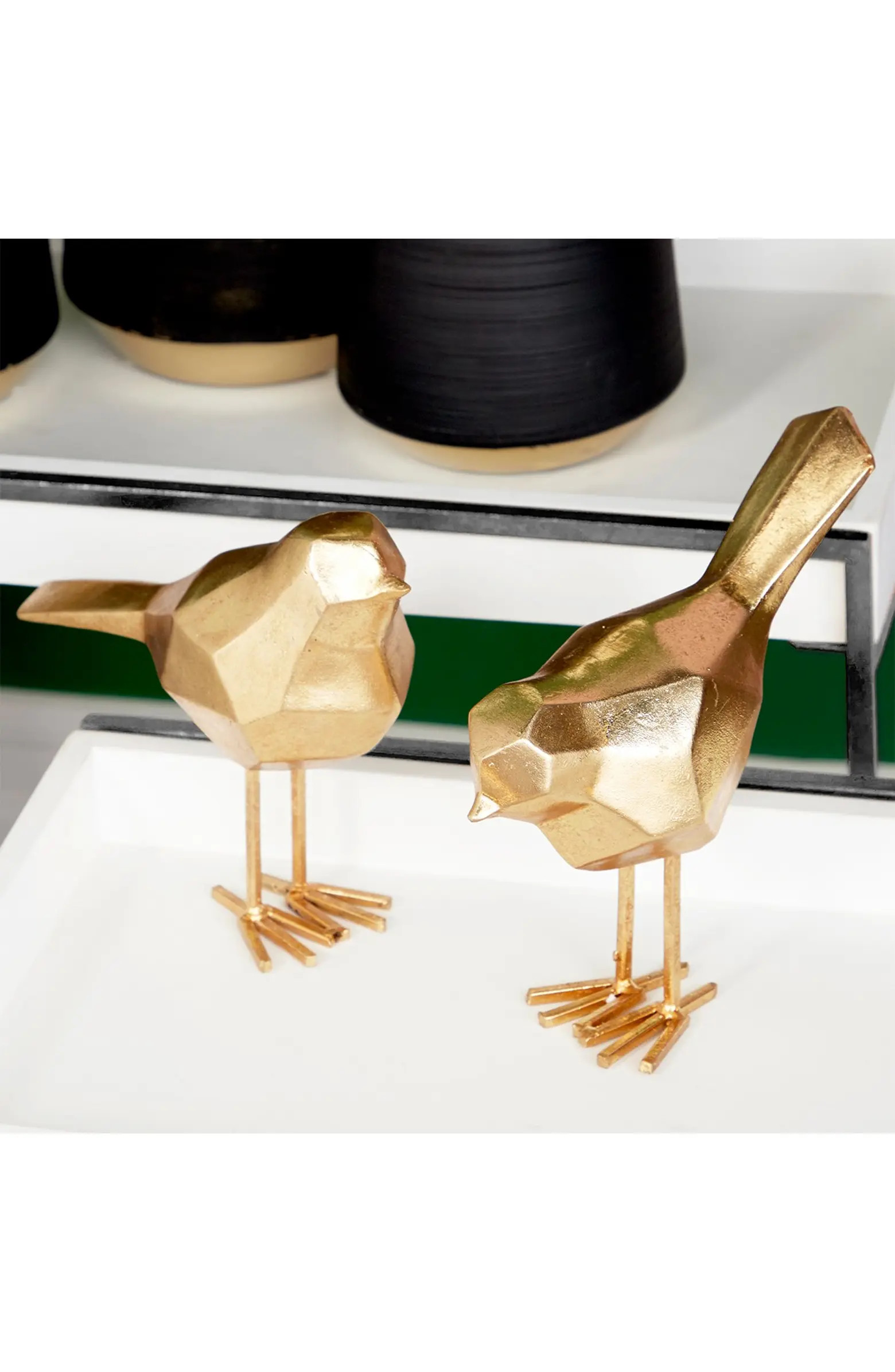 Goldtone Polystone Bird Sculpture | Nordstrom Rack