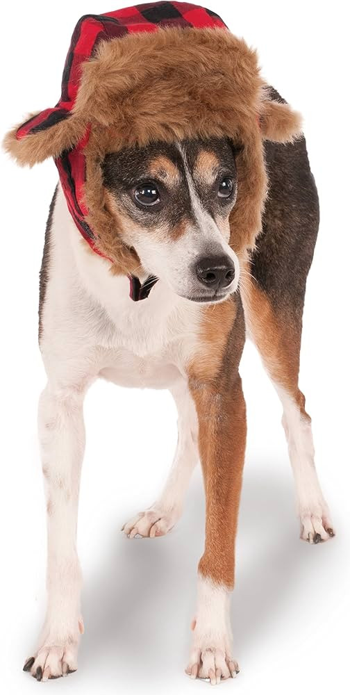 Rubies Trapper Hat Pet Hat for Dogs or Cats, M/L | Amazon (US)