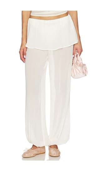 Laguna Balloon Pant in Ivory | Revolve Clothing (Global)