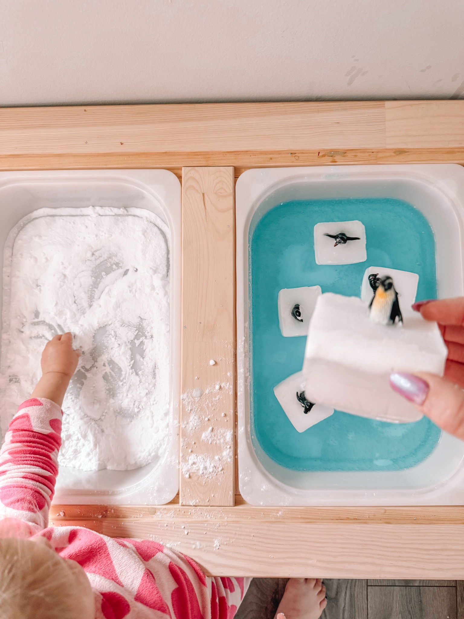 Fizzy Arctic play ✨🩵

#LTKHome #LTKFamily #LTKKids