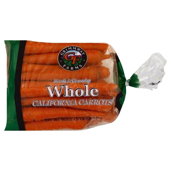 Whole Carrots, 5 lb bag - Walmart.com | Walmart (US)
