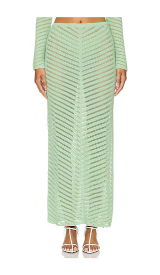 DEVON WINDSOR Rafaella Skirt in Sage. - size M | Revolve Clothing (Global)