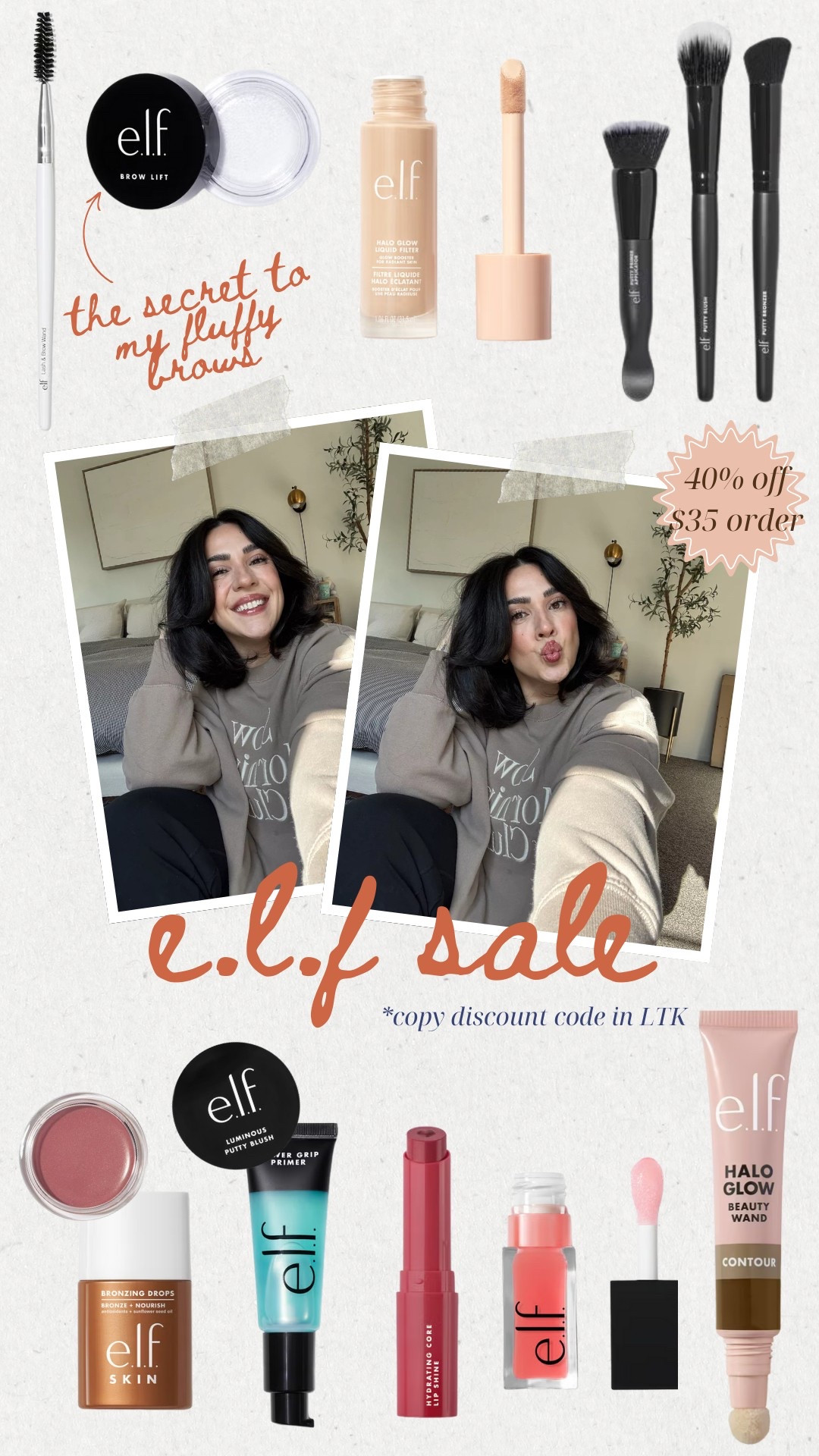 Elf sale | code: LTKSPRING
My favorite elf products 40% off with the code in the ltk app
Glowy summer makeup 

#LTKTravel #LTKBeauty #LTKSpringSale