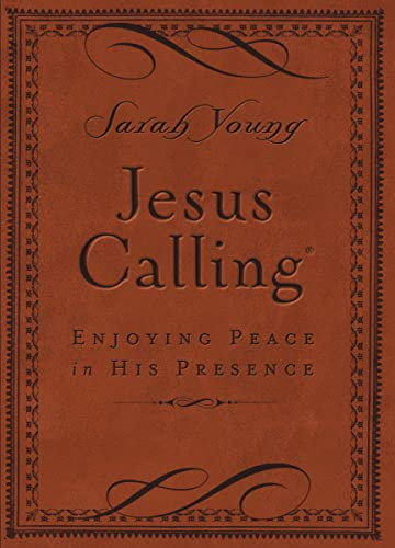 Jesus Calling, Small Brown Leathersoft, with Scripture References: Enjoying Peace in His Presence (A 365-Day Devotional) | Amazon (US)