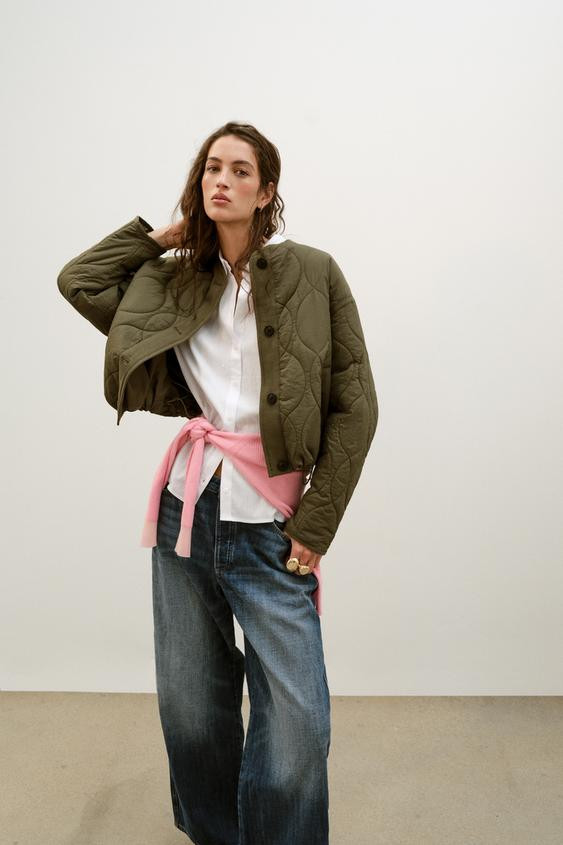 SHORT PUFFER JACKET | Zara US
