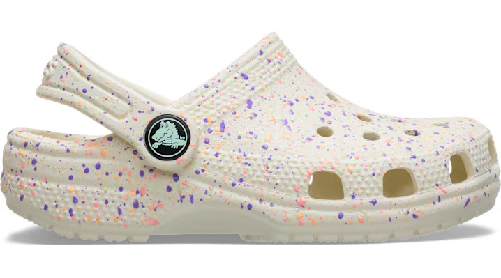 Toddler Classic Glow Paint Splatter Clog | Crocs (US)