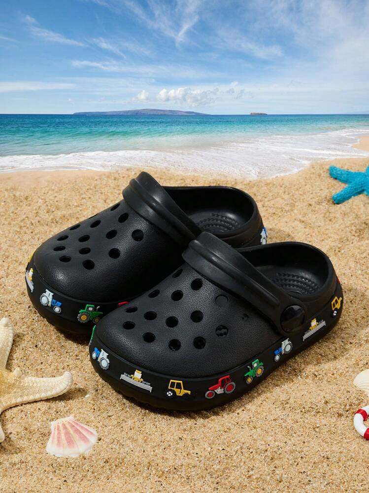 Toddler Boys' Fashionable Breathable Perforated Casual Comfortable Lightweight Shoes, Suitable For Summer Autumn | SHEIN