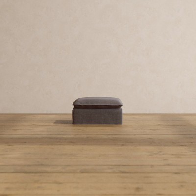 Anabei Modular Washable Ottoman | Memorix+ Seat Caviar | Target