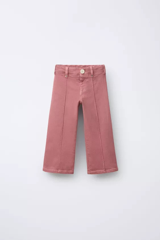 MARINE TWILL SEAM PANTS | Zara US